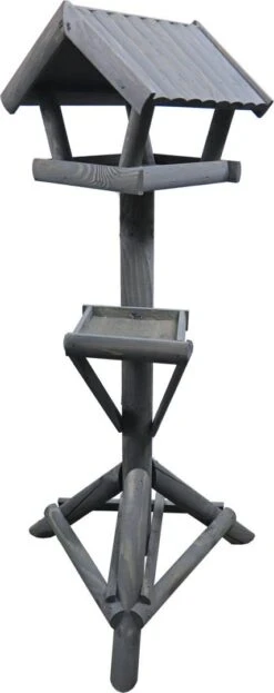 Boon Voederhuis Ribdak Met Voederplateau Grijs