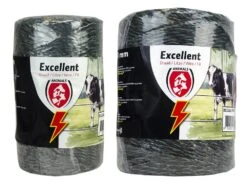 Draad Excellent 400 M Zwart / Groen -Naturepavo Winkel 30173 1