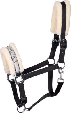 Harry's Horse Halster Lyrics VII -Naturepavo Winkel 31000045 zwart