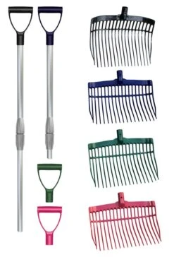 Kunststof Mestvork Met Aluminium Steel