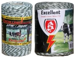 Draad Excellent 200 M Wit / Donker Groen