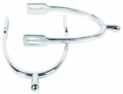 Harry's Horse Sporen Knop Verchroomd + Riem K15 -Naturepavo Winkel 43202003 3