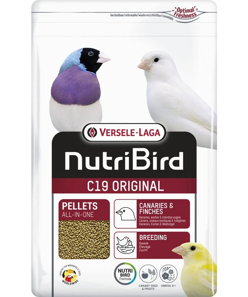 Versele-Laga NutriBird C19 Original 3 Kg 3 Versele-Laga NutriBird C19 Original 3 Kg