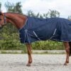QHP Regendeken Turnout Luxe 300 Gr Navy 2 QHP Regendeken Turnout Luxe 300 Gr Navy -Naturepavo Winkel 6177na