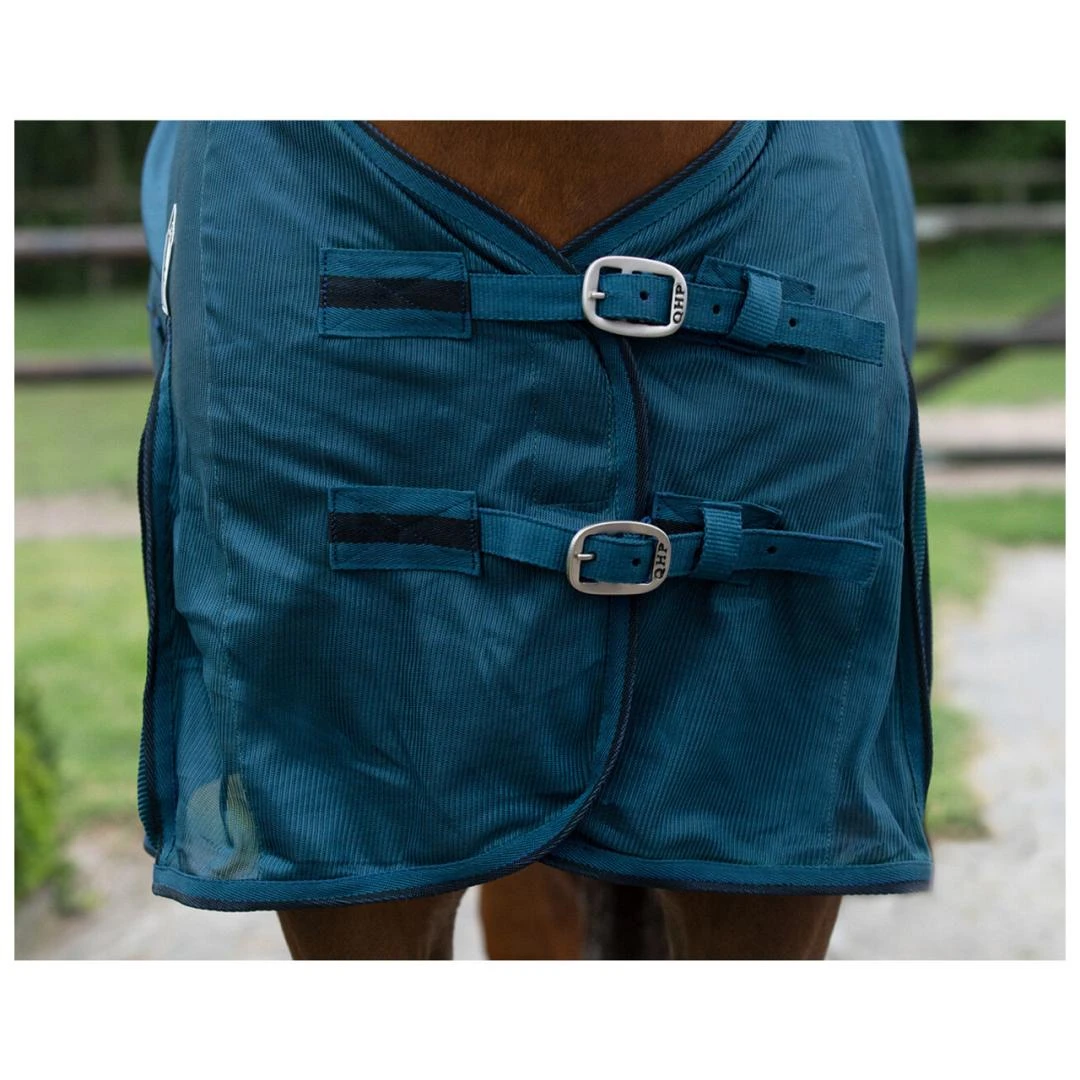 QHP Vliegendeken Basic Teal 4 QHP Vliegendeken Basic Teal - Afbeelding 2