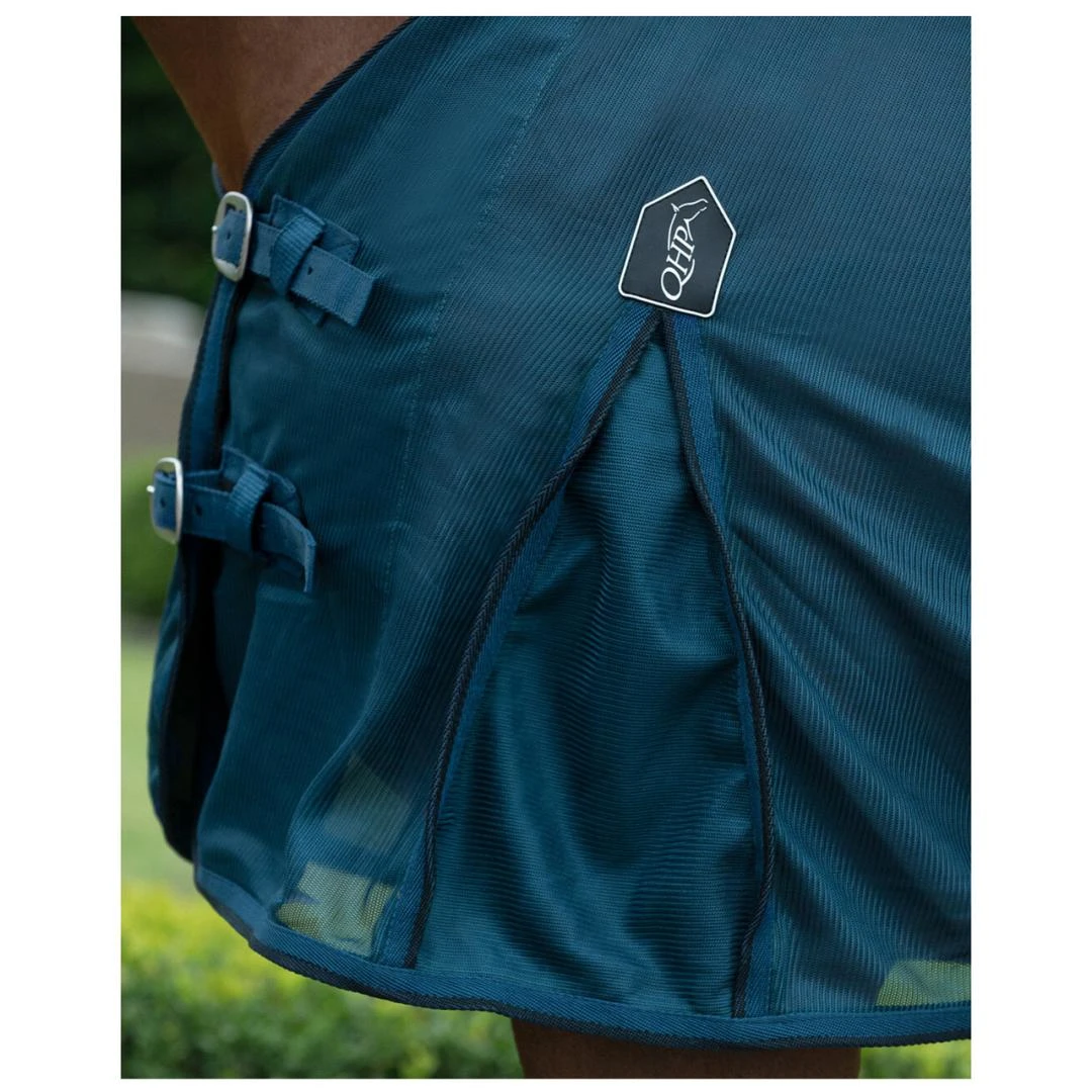 QHP Vliegendeken Basic Teal 5 QHP Vliegendeken Basic Teal - Afbeelding 3