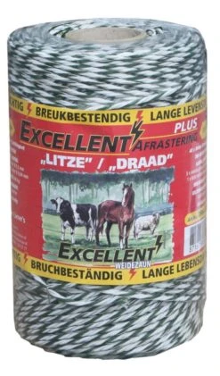 Draad Excellent Plus 200 M Wit / Groen