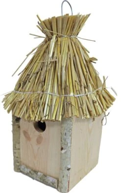 Boon Mezenkast Vierkant Met Stro Dak