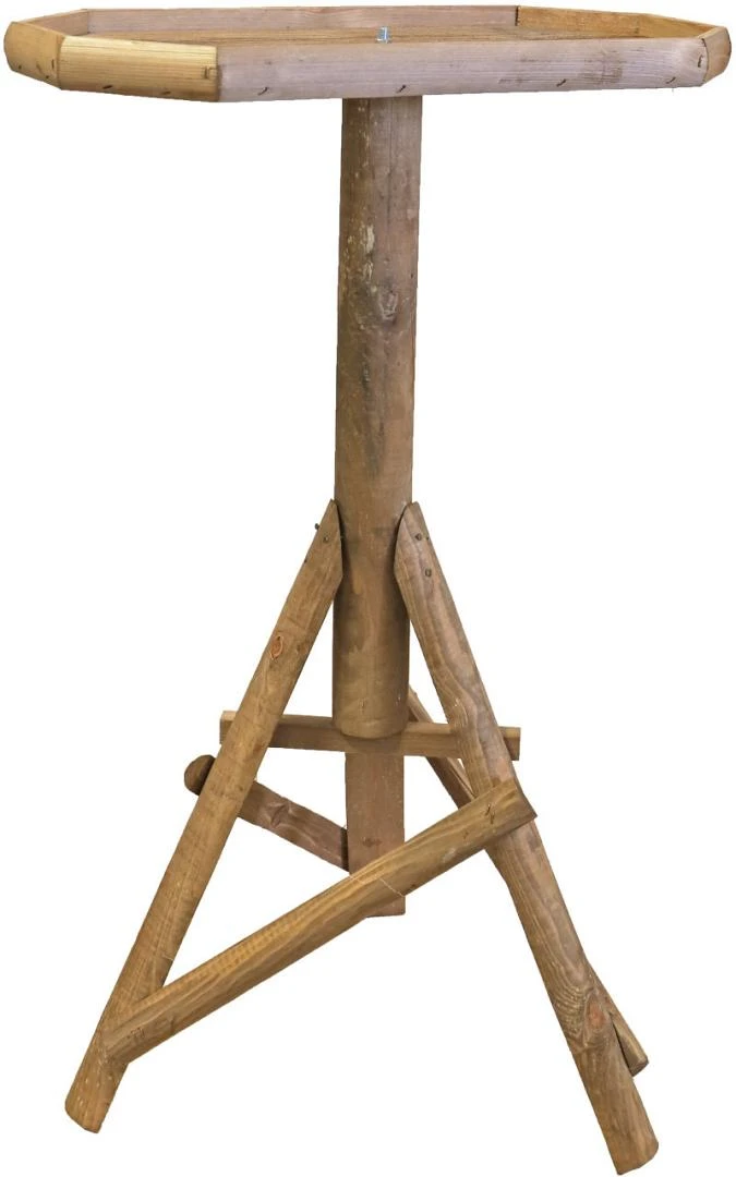 Boon Voedertafel Achthoek Bruin 4 Boon Voedertafel Achthoek Bruin - Afbeelding 2