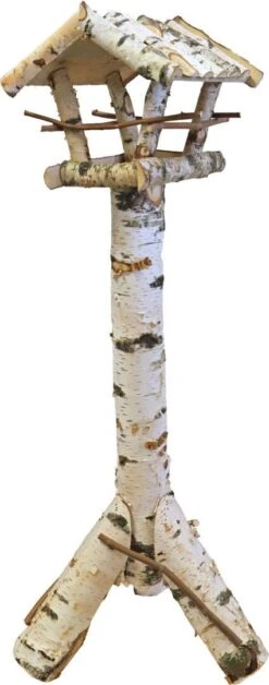 Boon Voederhuis Berken Met Berken Dak