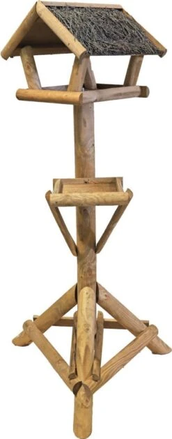 Boon Voederhuis Met Voerplateau Steen Bruin