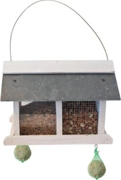 Boon Voederstation Wit/leisteen -Naturepavo Winkel 8712901069735 a