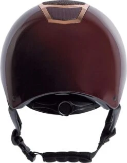 Harry's Horse Veiligheidscap Matterhorn Sparkle Bordeaux/Rosegold -Naturepavo Winkel 8714813587376 2