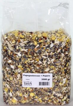 Papegaaivoer Met Pepers 3,5 Kg 7 Papegaaivoer Met Pepers 3,5 Kg -Naturepavo Winkel 8715207900597 1