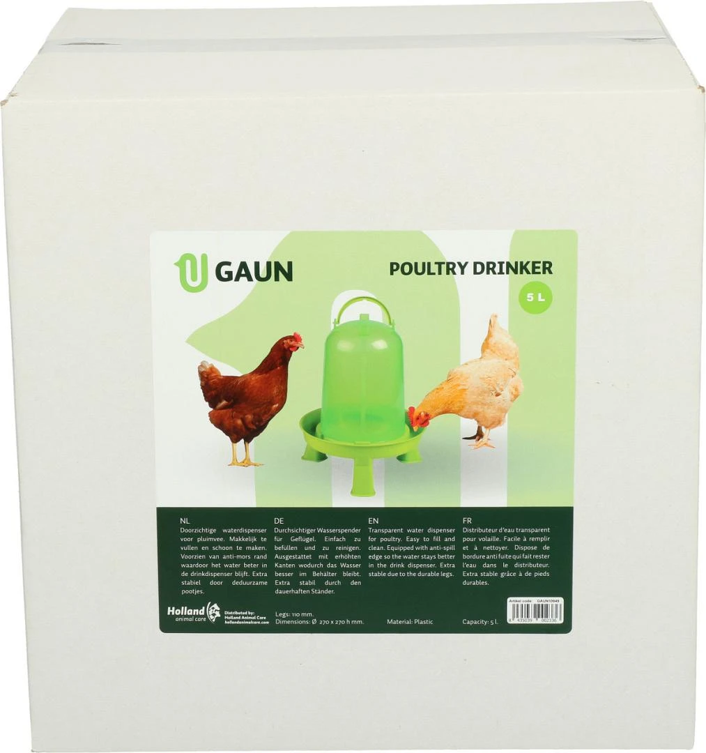 Gaun Pluimvee Drinktoren Op Pootjes Green Lemon 5 Gaun Pluimvee Drinktoren Op Pootjes Green Lemon - Afbeelding 3