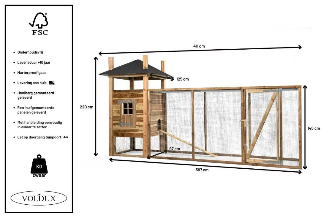 Voldux Hooiberg Floor XL 6 Voldux Hooiberg Floor XL - Afbeelding 4