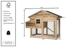 Voldux Kippen- Of Konijnenhok Nova Links 9 Voldux Kippen- Of Konijnenhok Nova Links -Naturepavo Winkel Kippenhok Nova links 8720094050270 5