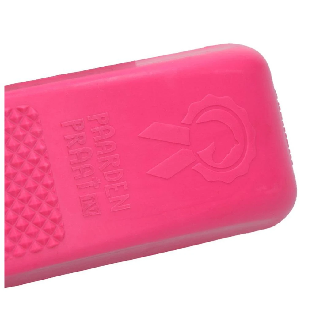 Paardenpraat Grooming Brush Roze Medium 5 Paardenpraat Grooming Brush Roze Medium - Afbeelding 3