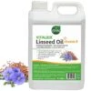 Vitalbix Linseed Oil + Vitamin E 5 Ltr 1 Vitalbix Linseed Oil + Vitamin E 5 Ltr -Naturepavo Winkel Vitalbix Linseed Oil vitamin e 5L 2L5B15D 1