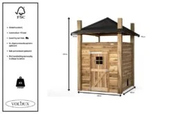 Voldux Kippen- Of Konijnenhok Hooiberg Loes 8 Voldux Kippen- Of Konijnenhok Hooiberg Loes -Naturepavo Winkel Voldux Kippenhok Hooiberg Loes 8720569162354 5