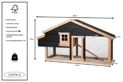 Voldux Kippen- Of Konijnenhok Remco Links -Naturepavo Winkel Voldux Kippenhok Remco Links 8720569162118 8