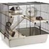 Inter-Zoo Hamsterkooi Pinky 3 -Naturepavo Winkel interzoo hamsterkooi pinky 3 mocca 500x500 1
