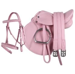 QHP Complete Zadelset Roze Pony